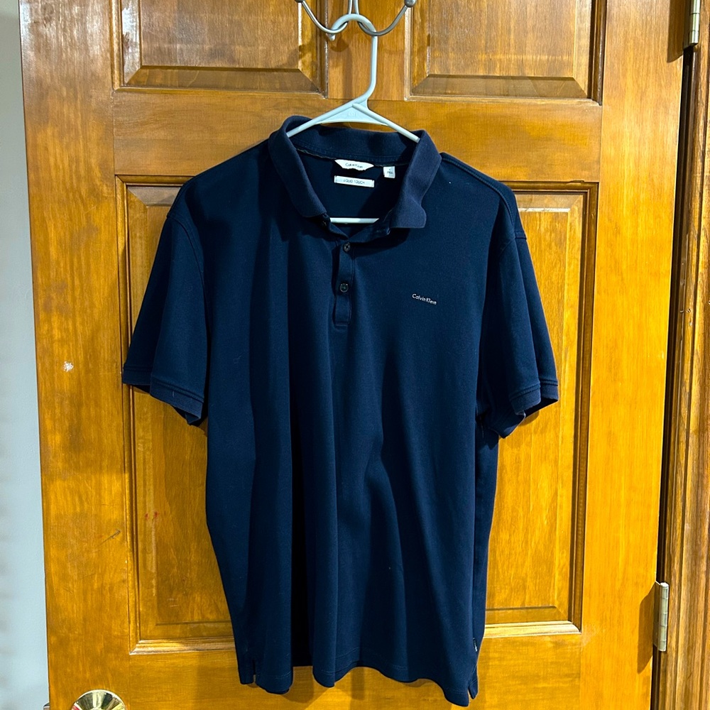 Calvin Klein Liquid Touch Men’s Polo Shirt